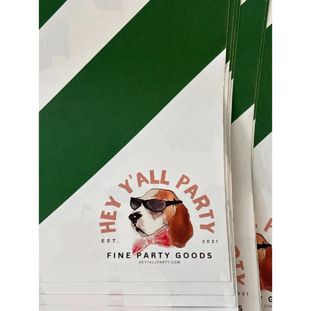 12‎ Sheets of New Golf Masters Wrapping Paper Reversible